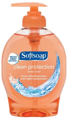 Softsoap(TM) Clean Protection Liquid Hand Soap, 7.5 Oz. Pump (Pack of 6)