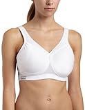 IMAGE OF Glamorise Women's Full-Figure Sports Bra, White, 40F