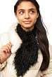 Handmade Fashion Neckwarmer - Festive Black