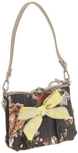 Lollipops Mydots Wallet, Sac &agrave; main - Gris fleuri