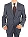 Bianco B Men's Suit Two Button 2 Piece Suit Ticket Pocket Side Vent Jacket