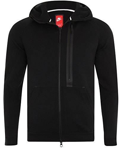 Nike Tech Fleece Black Mens Zip Up Hoodie / Hoody