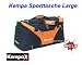 Sports : Kempa Handball Teambag / Sporttasche Large, marine/orange