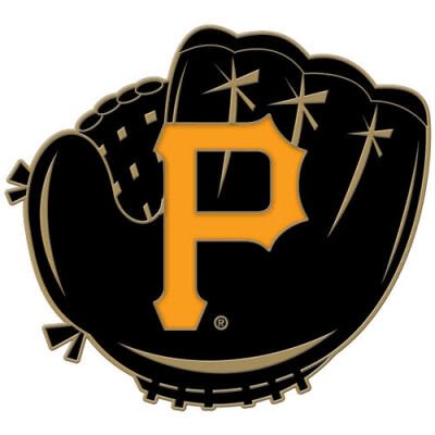 PITTSBURGH PIRATES OFFICIAL LOGO SILVER LAPEL PIN