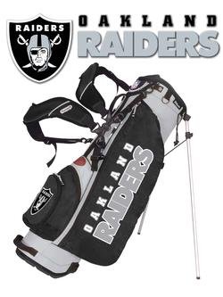 Oakland Raiders Golf Stand Bag by Wilson Sporting Goods