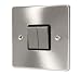 Kitchen & Housewares : SATIN CHROME 2 GANG 2 WAY 6 AMP LIGHT SWITCH ,C304BCB