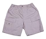 Boston Traders Men's Elastic Waist Cargo Shorts