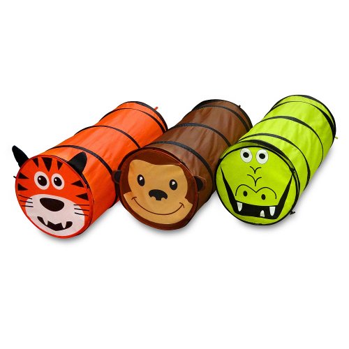 Gigatent 6-Piece Safari Crawlers Play Tunnels-image