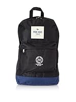 Pure Juice Mochila Backpack Negro / Azul Marino