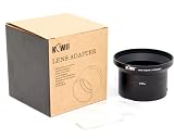 Kiwifotos 58mm/72mm Lens Filter Adapter for Fujifilm FinePix S1600, S1700, S1730, S1770, S1780, S1800, S1850, S1880, S1900, S2500HD, S2550HD, S2600HD, S2700HD, S2750HD, S2800HD, S2900HD, S2950, S2960, S2970, S2980, S2990