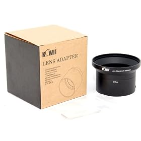 Kiwifotos 58mm/72mm Lens Filter Adapter for Fujifilm FinePix S1600, S1700, S1730, S1770, S1780, S1800, S1850, S1880, S1900, S2500HD, S2550HD, S2600HD, S2700HD, S2750HD, S2800HD, S2900HD, S2950, S2960, S2970, S2980, S2990