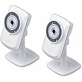 2 Pack D-Link DCS-932L Wireless Day/Night Cloud Network Camera w/ Remote Viewing