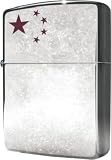ZIPPO (ジッポー) ライター 銀バレル仕上げ 200 RS-SB 紅い星.YSの画像
