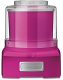 Cuisinart ICE-21PKSLT Frozen Yogurt-Ice Cream & Sorbet Maker, Raspberry