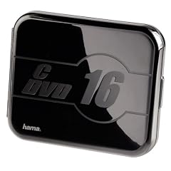 Hama CD/DVD Index-Case 16, Schwarz