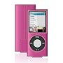 Belkin Leather Sleeve for New 4G iPod Nano, Pink / Grey