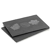 2 Leaf Etched Placemats
