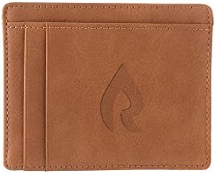 AYHENG Faze Rain Logo Embossed Leather Card Holder Purse Bag Case Wallet Credit Card Protector