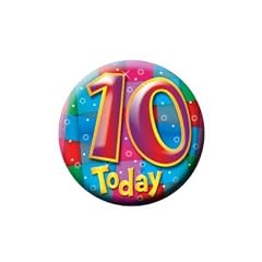 Geburtstags Button 10