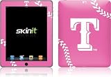 Skinit Texas Rangers Pink Game Ball Vinyl Skin for Apple iPad 1