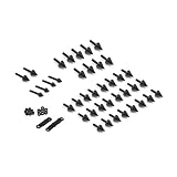 2003-2007 Yamaha R6 2006-2008 R6S Black Spike Fairing Bolts Screw Kit 04 05 by KapscoMoto
