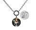 Magnetic Necklace
Magnetic Ball Marker necklace with a Glitzy GOLFAHOLIC ballmarker & Glitzy GET ME TO THE 19TH HOLE ballmarker