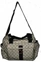 Women's Lauren by Ralph Lauren Tote Duffle Bag Black Signature Logo (LRL)