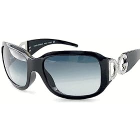 2007 Dolce and Gabbana DG 6017B DG6017 B Black 501 8G Sunglasses Authentic