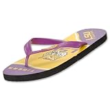 FINL365 LSU Tigers Zori Men's NCAA Sandals Shoe, Team Colors