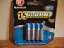 Radioshack 15 Minute Rechargeable 4 AAA Batteries