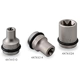 TONE インパクト用ヘックスローブソケット E10 4ATXE10