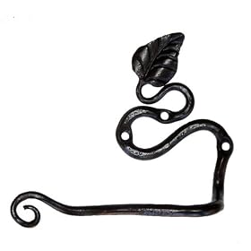 Calico Wrought Iron Leaf Toilet Paper Holder