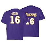 Lakers - adidas Men's NBA Player Tee - Gasol, Pau