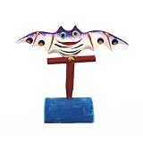 Oaxacan carving of a Bat by the Torres-Ortiz Family