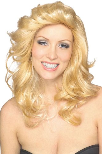 Women's Charlies Angels Blonde Costume Wig