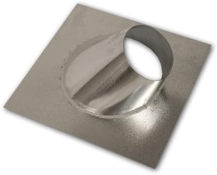 Comfort Flame RF-58-12 Fireplace Direct-Vent Roof Flashing, 6/12 to 12/12 Pitch