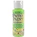 DecoArt Patio Paint, 2-Ounce, Neon Green