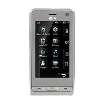 LG Viewty Silver Mobile Phone on Vodafone PAYG