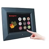 Sungale ID800WT Cyberus 8-Inch WI-FI Touch Digital Photo Frame (Black)