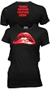 Rocky Horror Picture Show Lips Juniors Black Tee T-Shirt