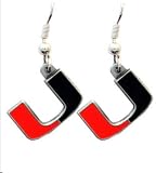 Miami Hurricanes Dangle Earrings