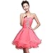 Fashion Plaza Princess Cocktail Party Dress Crystal Mini Short D0131