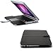 GMYLE Premium Quality Black PU Leather with Microfiber Clip on Sleeve FILP Cover Case for MacBook Air 13.3 (NPL003691)