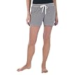 Gilligan & O'Malley&reg; Sleep Short - Black/White Stripe