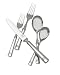 Zwilling JA Henckels Truelove 5 Piece Place Setting