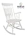 KidKraft 18170 Hill Country Rocker (Adult Rocking Chair), White