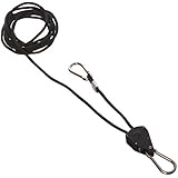 Apollo Horticulture GLRP18 Pair of 1/8" Adjustable Grow Light Rope Hanger w/ Improved Metal Internal Gears