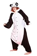 Adult Panda Bear Costume Pajamas