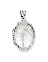 Sterling Silver Med Oval Locket