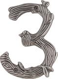 Atlas Homewares TN3L-P 5x4.25-inch Twig #3, Pewter